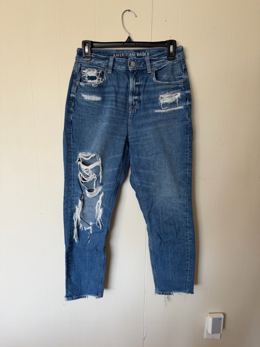 American Eagle Outfitters Distressed Blue Women's Jeans